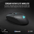 Kép 1/5 - CORSAIR Vezetékes/Vezeték Nélküli Egér Gaming, KATAR ELITE, 6 programozható gomb, RGB Világítás, 26000dpi, fekete
