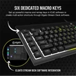 Kép 3/5 - CORSAIR Vezetékes Billentyűzet Gaming, K55 RGB PRO, 6 programozható billentyű, Cseppálló, Csuklótámasz, US, fekete