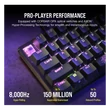 Kép 4/5 - CORSAIR Vezetékes Billentyűzet Gaming, K65 PRO MINI RGB 65%, Optical-Mechanical, US, szürke