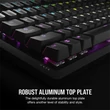 Kép 5/5 - CORSAIR Vezetékes Billentyűzet Gaming, K70 CORE RGB, Mechanikus, MLX Red switch, 104 gombos, US, fekete