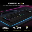 Kép 4/5 - CORSAIR Vezetékes Billentyűzet Gaming, K70 RGB PRO, Mechanikus, CHERRY MX Red switch, Alumínium keret, US, szürke