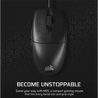 Kép 1/5 - CORSAIR Vezetékes Egér Gaming, M55 Lightwight, 6 programozható gomb, Ultra-könnyű, 16000dpi, fekete
