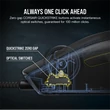 Kép 5/5 - CORSAIR Vezetékes Egér Gaming, M75 RGB, Ultra-könnyű, RGB Világítás, 26000dpi, fekete