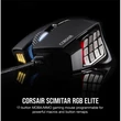 Kép 2/5 - CORSAIR Vezetékes Egér Gaming, SCIMITAR RGB ELITE, 17 programozható gomb, RGB Világítás, 18000dpi, fekete