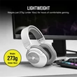 Kép 4/5 - CORSAIR Vezetékes Headset, HS55 Gaming, Ultrakönnyű, Jack dugós, fehér