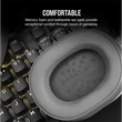 Kép 5/5 - CORSAIR Vezetékes Headset, HS55 Gaming, Ultrakönnyű, Jack dugós, fehér