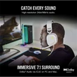 Kép 2/5 - CORSAIR Vezetékes Headset, HS80 RGB USB Gaming, 7.1 Hangzás, RGB, fehér