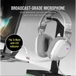 Kép 3/5 - CORSAIR Vezetékes Headset, HS80 RGB USB Gaming, 7.1 Hangzás, RGB, fehér