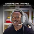 Kép 4/5 - CORSAIR Vezetékes Headset, HS80 RGB USB Gaming, 7.1 Hangzás, RGB, fehér