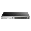 Kép 1/3 - D-LINK Switch 24xGbitLan + 2xGigabit + 4xGigabit SFP+ 1xUSB Menedzselhető Rackes, DGS-3130-30S/E