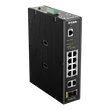 Kép 1/5 - D-LINK Switch Ipari 10x1000Mbps (8xPOE) + 2xSFP + 1x konzol port Menedzselhető Fémházas,DIS-200G-12PS