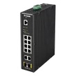 Kép 2/5 - D-LINK Switch Ipari 10x1000Mbps (8xPOE) + 2xSFP + 1x konzol port Menedzselhető Fémházas,DIS-200G-12PS