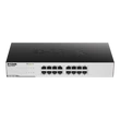 Kép 1/3 - D-LINK Switch 16x1000Mbps Fémházas Asztali, Rackes, GO-SW-16G/E