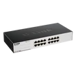 Kép 2/3 - D-LINK Switch 16x1000Mbps Fémházas Asztali, Rackes, GO-SW-16G/E