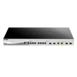 Kép 2/3 - D-LINK Switch 8x1000Mbps kombó + 2xGigabit SFP+ 2xGigabit SFP+ kombó Menedzselhető Rackes, DXS-1210-12TC/E