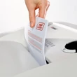 Kép 5/5 - DAHLE Iratmegsemmisítő 414, CD/DVD/Kártya/Gémkapocs, 24-26 lap (80gr), P-4/F-1/O-3/T-4/E-3, 4,5 m/min, 140 liter