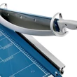 Kép 4/4 - DAHLE Papírvágó 565, A4, 40 lap 70gr) - (Precision guillotine (390 mm))