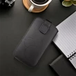 Kép 2/4 - DECO UNIVERZÁLIS KIHÚZHATÓ TELEFONTOK - APPLE IPHONE 12 / 12 PRO / SAMSUNG XCOVER 5/ S21 5G/ NOTE/NOTE 2/NOTE 3 - FEKETE