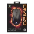 Kép 5/5 - DELTACO GAMING Vezetékes Egér GAM-104, DM120 gaming mouse, RGB, 800-3200 DPI, 125 Hz, RGB LED, USB, black