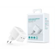 Kép 1/5 - DEVIA GAN HÁLÓZATI TÖLTŐ ADAPTER 2XTYPE-C BEMENETTEL - 35W - EXTREME SPEEDSERIES PD 35W 2C QUICK CHARGER - WHITE