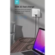Kép 3/5 - DEVIA GAN HÁLÓZATI TÖLTŐ ADAPTER 2XTYPE-C BEMENETTEL - 35W - EXTREME SPEEDSERIES PD 35W 2C QUICK CHARGER - WHITE