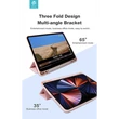 Kép 4/5 - DEVIA IPAD PRO 12.9 (2020/2021/2022) TABLET TOK ON/OFF FUNKCIÓVAL, APPLE PENCIL TARTÓVAL, MÁGNESES TÖLTŐVEL - BLACK