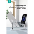 Kép 5/5 - DEVIA UNIVERZÁLIS ASZTALI TELEFON/TABLET TARTÓ - DESKTOP FOLDING STAND FORPHONE - FEKETE