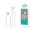 Kép 1/5 - DEVIA UNIVERZÁLIS SZTEREÓ FELVEVŐS FÜLHALLGATÓ - LIGHTNING - STAR SERIES EARBUDS LIGHTNING EARPHONE - FEHÉR