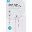 Kép 4/5 - DEVIA UNIVERZÁLIS SZTEREÓ FELVEVŐS FÜLHALLGATÓ - LIGHTNING - STAR SERIES EARBUDS LIGHTNING EARPHONE - FEHÉR