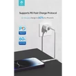 Kép 3/5 - DEVIA USB TYPE-C - LIGHTNING ADAT- ÉS TÖLTŐKÁBEL 1,5 M-ES VEZETÉKKEL - WHITE