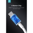 Kép 3/5 - DEVIA USB TYPE-C - USB TYPE-C ADAT- ÉS TÖLTŐKÁBEL 1,5 M-ES VEZETÉKKEL - SMART SERIES 100W C TO C PD CABLE - 100W - FEHÉR