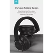 Kép 2/4 - DEVIA WIRELESS BLUETOOTH SZTEREÓ FEJHALLGATÓ BEÉPÍTETT MIKROFONNAL - KINTONE SERIES WIRELESS HEADPHONES V2 - FEKETE