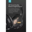 Kép 3/4 - DEVIA WIRELESS BLUETOOTH SZTEREÓ FEJHALLGATÓ BEÉPÍTETT MIKROFONNAL - KINTONE SERIES WIRELESS HEADPHONES V2 - FEKETE