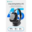 Kép 4/5 - Devia EarBass Pro2 ANC Bluetooth sztereó fejhallgató beépített mikrofonnal - szürke