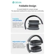Kép 5/5 - Devia EarBass Pro2 ANC Bluetooth sztereó fejhallgató beépített mikrofonnal - szürke
