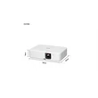 Kép 2/2 - EPSON Projektor - CO-FH02 (3LCD, 1920x1080 (Full HD), 16:9, 3000 AL, 16 000:1, HDMI/USB/WiFi/Android TV)