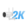 Kép 3/3 - EZVIZ H5 4G 2K kültéri kamera, 3MP, alakérzékelés, kétirányú beszéd, színes éjszakai látás, sziréna, IP67, H.265, 512GB