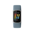 Kép 2/2 - FITBIT Charge 5 Aktivitásmérő fitnesz karkötő (Steel Blue / Platinum Stainless Steel)