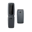 Kép 2/5 - GIGASET GL7 mobiltelefon, flip, idősek számára, Dual SIM, titán-ezüst