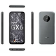 Kép 1/5 - GIGASET GX6 okostelefon, 6,6”, 5G, Bt5.2, NFC, 6/128GB, IP68 víz- és porálló, Dual SIM, Android 12, kivehető akku,szürke