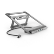 Kép 1/3 - HAMA 00200139, FIC USB 3.2 GEN2 TYPE-C,12IN1 DOKKOLÓ ÁLLVÁNY (USB3.1,HDMI,DP, LAN,USB-C,PD) - szürke