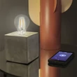 Kép 2/2 - HAMA 176587, OKOS SZÁLAS LED IZZÓ WIFI E27 7W MELEG FEHÉR