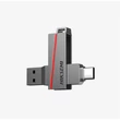 Kép 1/2 - HIKSEMI Pendrive 32GB E307C U3 "Dual Slim" USB 3.2/Type-C, Szürke (HIKVISION)