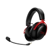 Kép 2/5 - HP HYPERX vezeték nélküli gaming fejhallgató Cloud III - fekete/piros