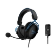 Kép 2/5 - HP HYPERX vezetékes gaming fejhallgató Cloud Alpha S - fekete/kék