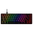 Kép 1/4 - HP HYPERX vezetékes mechanikus gaming billentyűzet Alloy Origins 65 RGB piros switch - amerikai lokalizáció