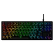 Kép 2/4 - HP HYPERX vezetékes mechanikus gaming billentyűzet Alloy Origins Core PBT piros switch - amerikai lokalizáció