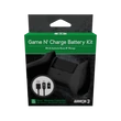 Kép 1/4 - HYPERKIN `Game N` Charge` Xbox Series|ONE Akkumulátor + 3m töltőkábel, Fekete