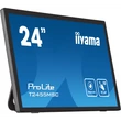 Kép 1/5 - IIYAMA touch IPS monitor 23.8" T2455MSC-B1, 1920x1080, 16:9, 350cd/m2, 5ms, HDMI/DP/2xUSB, hangszóró, webkamera