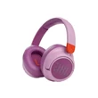 Kép 1/4 - JBL JR460NC (Zajszűrős vezeték nélküli, bluetooth fejhallgató gyerekeknek), pink